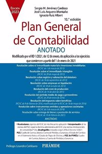 Plan General de Contabilidad ANOTADO: Modificado por el RD 1/2021, de 12 de enero, de aplicacion a los ejercicios que comiencen a partir del 1 de enero de 2021