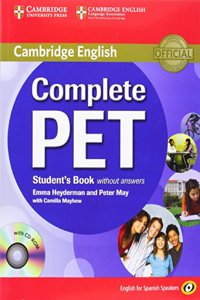 Complete Pet for Spanish Speakers Student's Book Without Answers