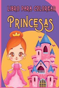 Princesas - Libro Para Colorear