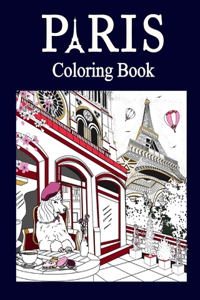 Paris Coloring Book