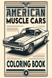 American Muscle Cars Coloring book