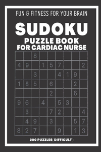 Sudoku Book For Cardiac Nurse Difficult ( Very Hard )