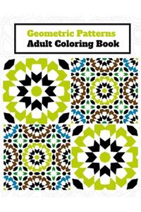 Geometric Pattern Adult Coloring Book