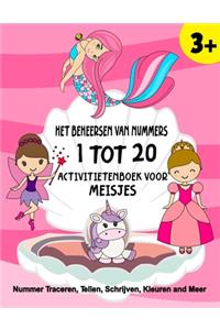 Het Beheersen Van Nummers 1 tot 20 voor meisjes
