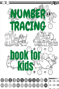number tracing book for kids
