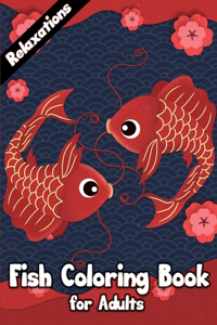 Fish Coloring Book for Adults