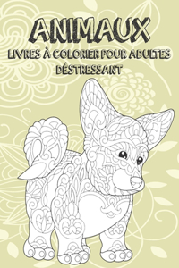 Livres à colorier pour adultes - Déstressant - Animaux