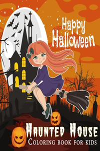 Haunted House Coloring book for Kids