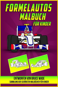 Formelautos Malbuch für Kinder