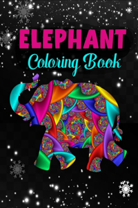 Elephant coloring book