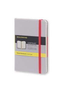 Moleskine Contrast Limited Collection Aster Grey Pocket Ruled Hard