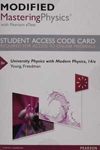 Modified Mastering Physics with Pearson Etext -- Standalone Access Card -- For University Physics with Modern Physics