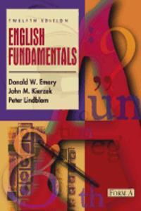 English Fundamentals:Form A