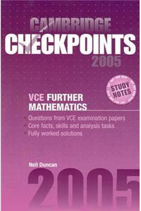 Cambridge Checkpoints Vce Further Mathematics 2005