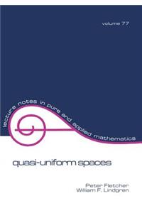 Quasi-Uniform Spaces