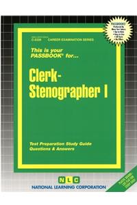 Clerk-Stenographer I