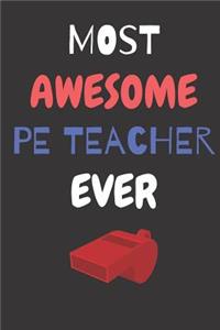 Most Awesome PE Teacher Ever