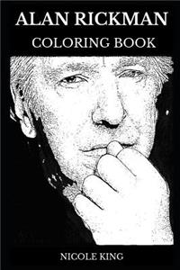Alan Rickman Coloring Book