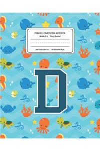 Primary Composition Notebook Grades K-2 Story Journal D