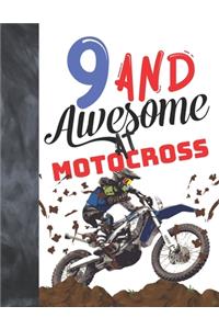 9 And Awesome At Motocross
