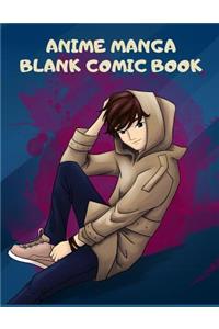 Anime Manga Blank Comic Book