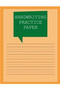 Handwriting Practice Paper