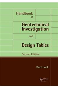 Handbook of Geotechnical Investigation and Design Tables