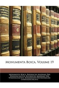 Monumenta Boica, Volume 19