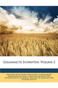 Gesammelte Schriften, Volume 2