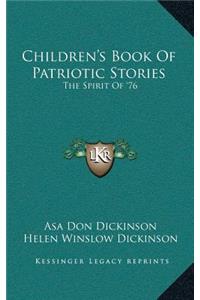 Children's Book Of Patriotic Stories