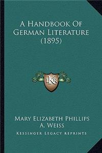 Handbook of German Literature (1895)