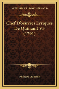 Chef D'Oeuvres Lyriques de Quinault V3 (1791)