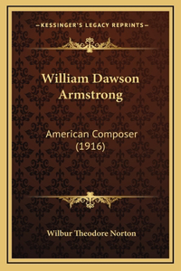 William Dawson Armstrong