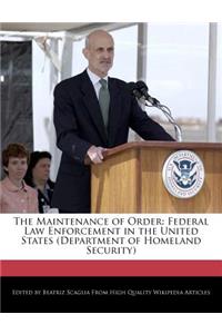 The Maintenance of Order
