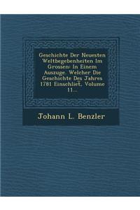 Geschichte Der Neuesten Weltbegebenheiten Im Grossen