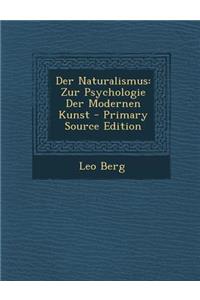 Der Naturalismus