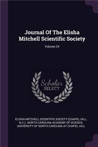 Journal Of The Elisha Mitchell Scientific Society; Volume 24