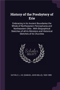 History of the Presbytery of Erie