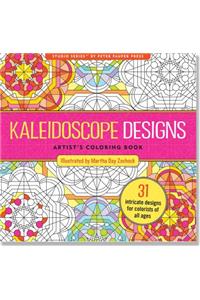 Kaleidoscope Adult Coloring Book: 31 Stress-relieving Designs