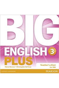 Big English Plus 3 Teacher's eText CD