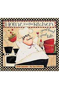 Home is in the Kitchen 2018 Deluxe Wall Calendar