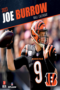 Cincinnati Bengals Joe Burrow 2023 12x12 Player Wall Calendar