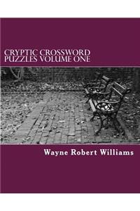 CRYPTIC CROSSWORD PUZZLES Volume One