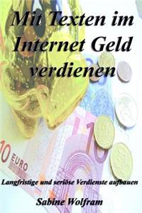 Mit Texten im Internet Geld verdienen