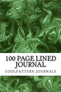 100 Page Lined Journal