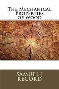 Mechanical Properties of Wood