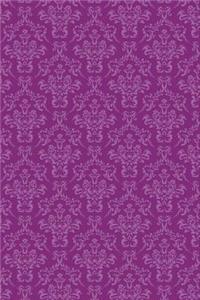 Damask Pattern Journal