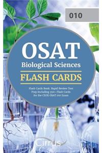 OSAT Biological Sciences Flash Cards Book 2019-2020
