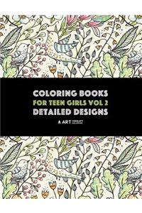 Coloring Books For Teen Girls Vol 2