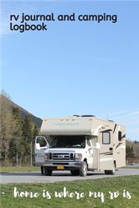 RV Journal and Camping Logbook